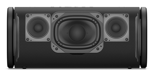 Sony ULT Field 5 black speaker in party environment