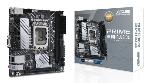 Asus PRIME H610I-PLUS D4-CSM Mini ITX LGA1700 Motherboard