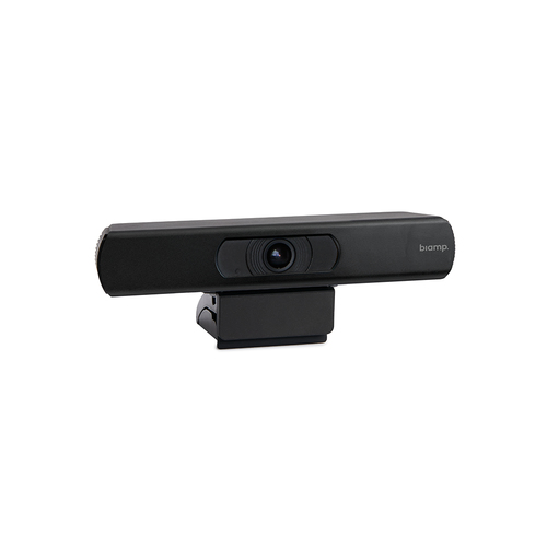 Biamp Vidi 150 4K webcam with 120° wide view and built-in noise-cancelling microphone