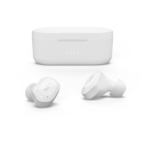 Belkin SOUNDFORM Play, True Wireless Stereo (TWS), Headset/Earbuds, White