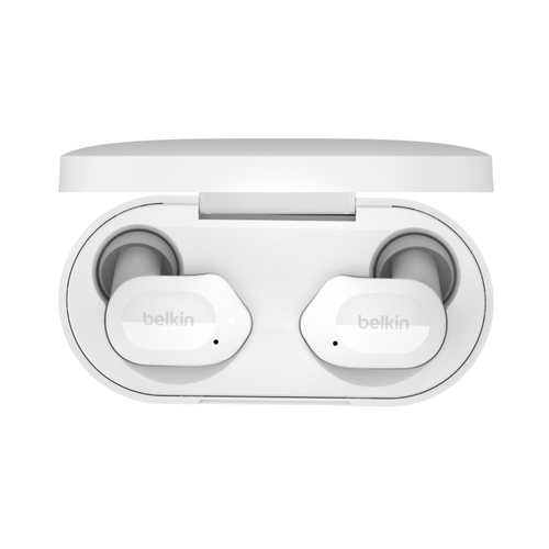 Belkin SOUNDFORM Play, True Wireless Stereo (TWS), Headset/Earbuds, White