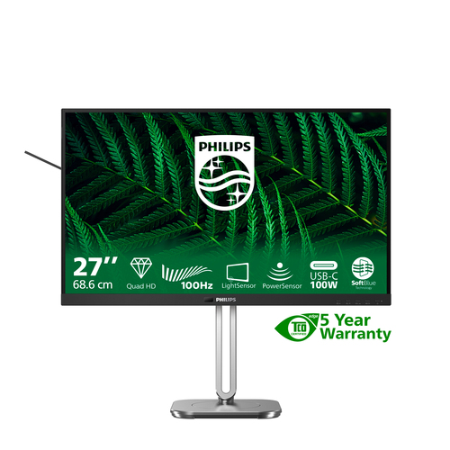 Philips 5000 series 27B2G5601/00, (27"), 2560 x 1440 pixels, QHD, LCD Monitor