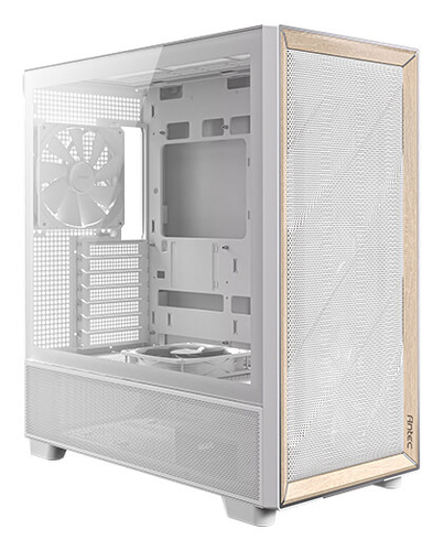 Antec FLUX, ATX, ITX, micro ATX, Plastic, Steel, Tempered glass, Midi Tower Case