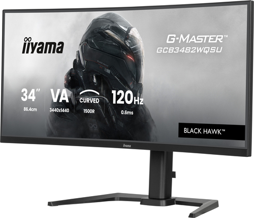 iiyama curved GCB3482WQSU-B1, (34"), 3440 x 1440 pixels, UW QHD, LED Monitor