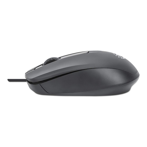 Manhattan (190190) Ambidextrous, Optical, USB Type-A, 1000 DPI, Mouse