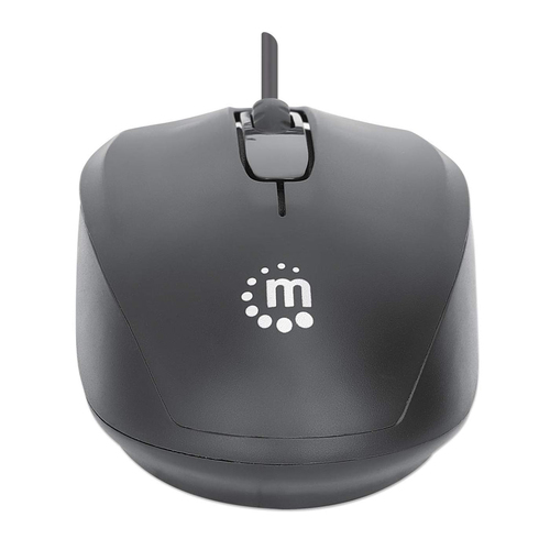 Manhattan (190190) Ambidextrous, Optical, USB Type-A, 1000 DPI, Mouse