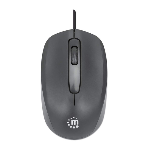 Manhattan (190190) Ambidextrous, Optical, USB Type-A, 1000 DPI, Mouse
