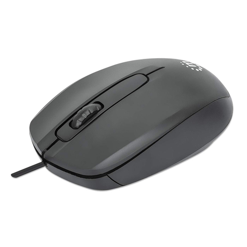 Manhattan (190190) Ambidextrous, Optical, USB Type-A, 1000 DPI, Mouse