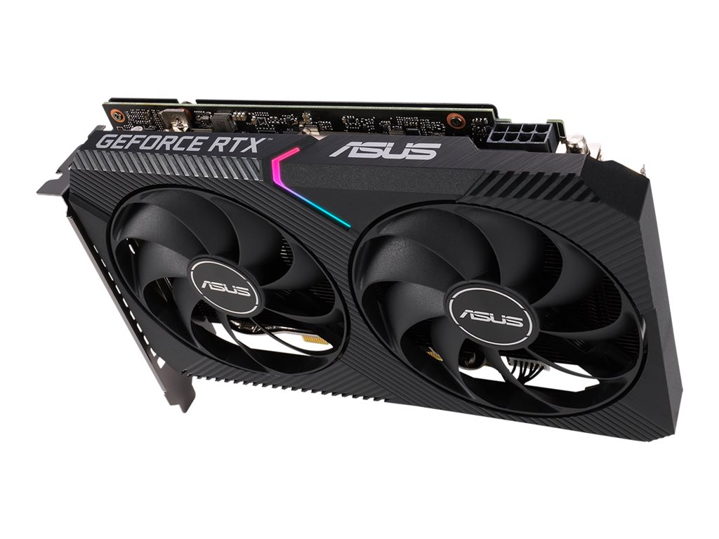 ASUS DUAL-RTX3060-O12G-V2-OC 12GB GDDR6 PCIe 4.0 x4 Graphics Card