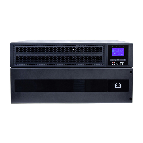 Uniti Power 6kVA online UPS installed in server rack