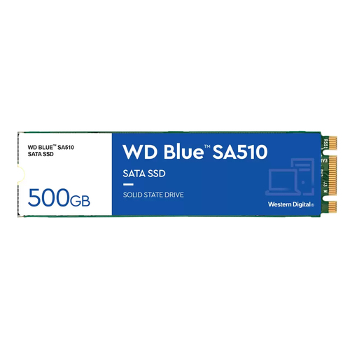 Western Digital Blue SA510, 500 GB M.2 SATA SSD