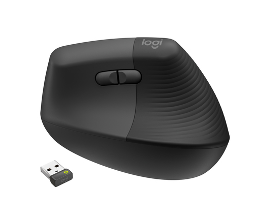 Logitech Lift Vertical Ergonomic Mouse for Business, Right-hand, Optical