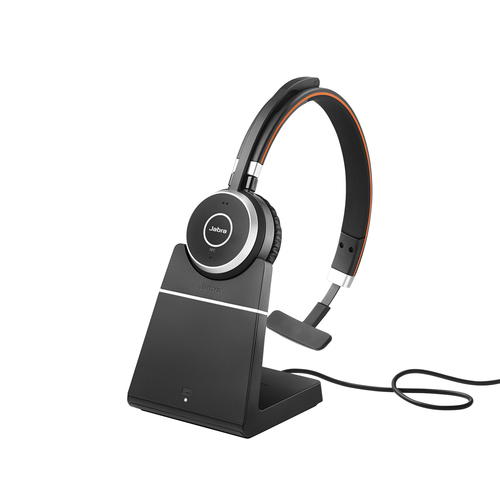 Jabra Evolve 65 SE Mono, Wired & Wireless,  20 - 20000 Hz, Headset/Headphones, Black