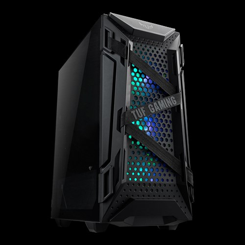ASUS TUF Gaming GT301, Steel, Tempered glass, Multi, Midi Tower Case