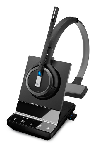 EPOS IMPACT SDW 5036T, Wireless, 50 - 11500 Hz, Headset/Headphones, Black