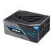 ASUS ROG THOR 1600W PSU rear panel with modular cable ports