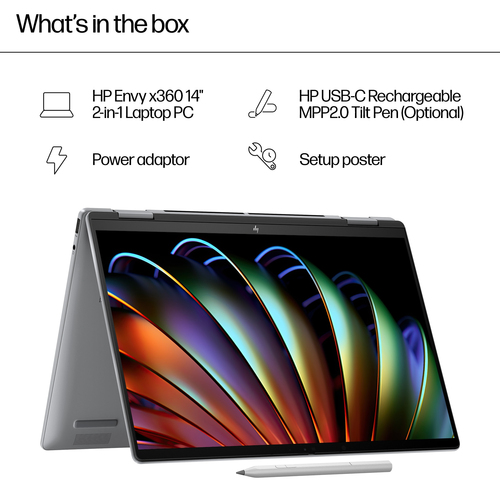 HP ENVY x360 14-fa0009na, AMD Ryzen™ 5, 3.5 GHz 14" 16 GB, 512 GB