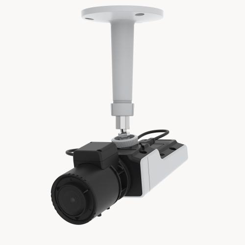 Axis 02484-001 Box IP Camera with Lightfinder showing clear low-light surveillance