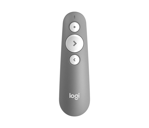 Logitech R500 Laser Presentation Remote, Bluetooth/RF, USB,  Grey