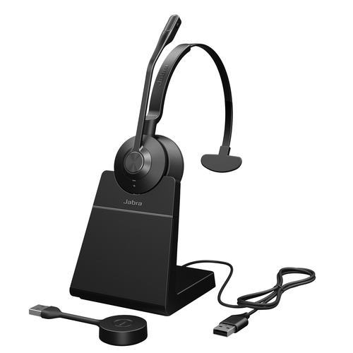 Jabra Engage 55 EMEA/APAC Office/Call center, Headset/Headphones, Black Titanium