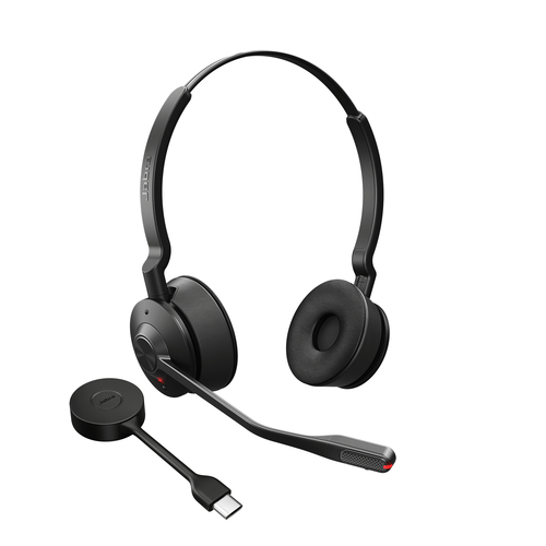 Jabra Engage 55 UC Stereo, Wireless, Headset/Headphones, Black