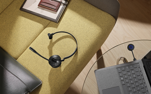 Jabra Engage 55 UC Stereo, Wireless, Headset/Headphones, Black
