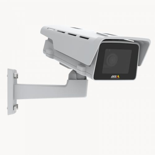 Axis 02485-001 IP66 weatherproof network camera side profile with wall bracket