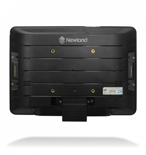 Newland POS terminal rear view showing connectivity and compact build