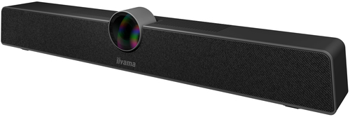 USB-C plug-and-play webcam with six-mic array and echo cancellation
