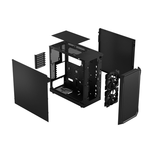 Fractal Design Focus 2, ATX, micro ATX, Mini-ITX, Steel, Mid Tower PC Case