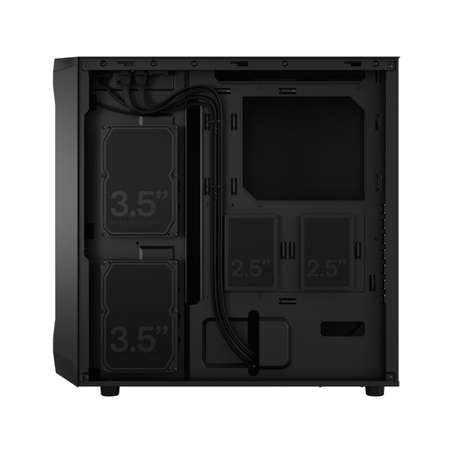 Fractal Design Focus 2, ATX, micro ATX, Mini-ITX, Steel, Mid Tower PC Case