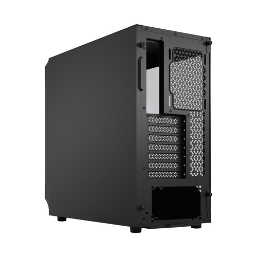 Fractal Design Focus 2, Black Steel, Tempered glass, Mid Tower PC Case