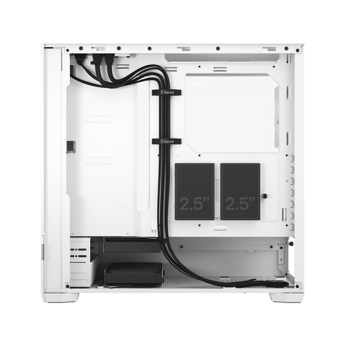 Fractal Design Pop Air, White, Steel, Tempered glass, Tower PC Case