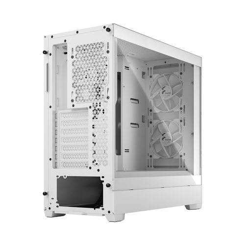 Fractal Design Pop Air, White, Steel, Tempered glass, Tower PC Case