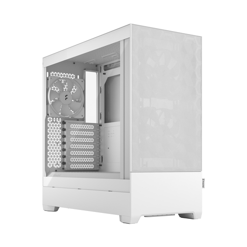 Fractal Design Pop Air, White, Steel, Tempered glass, Tower PC Case