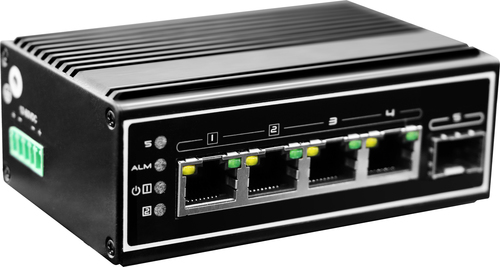 LevelOne (IGP-0502), Gigabit PoE, Unmanaged Switch
