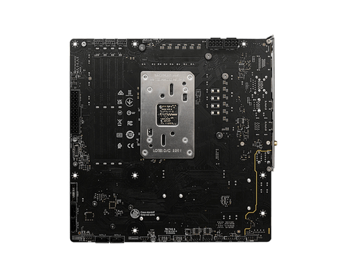 MSI B650M PROJECT ZERO Micro ATX AM5 Motherboard