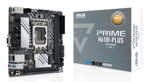 ASUS PRIME H610I-PLUS-CSM Intel LGA 1700 DDR5-SDRAM 96 GB DIMM