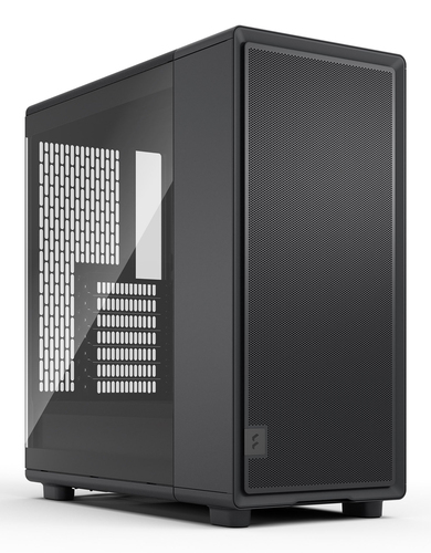 Fractal Design Epoch black TG light tint gaming PC tower with tempered glass side panel
