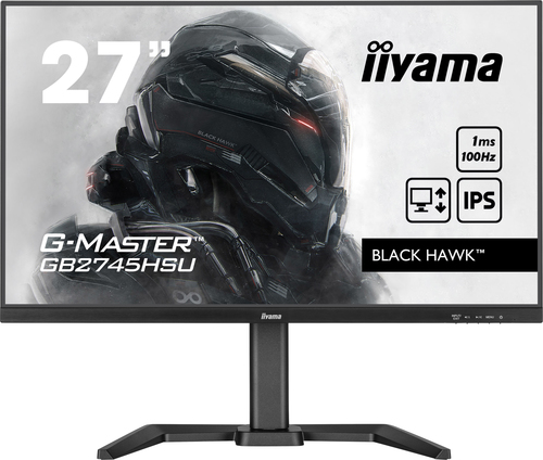 iiyama G-MASTER (GB2745HSU-B2) with IPS, 68.6 cm (27"), Full HD, LED Monitor