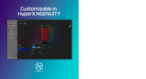 HyperX QuadCast 2S USB Table Microphone 20–20000 Hz Black Wired