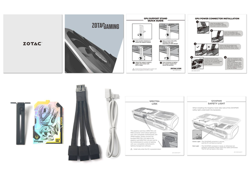 Side profile of Zotac Gaming GeForce RTX 5080 Solid full length GPU