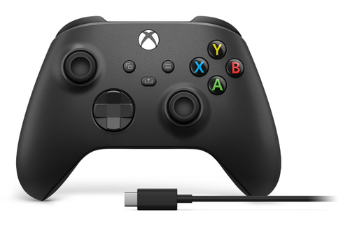 Microsoft (1V8-00002) Xbox Wireless Controller + USB-C Cable, Gamepad