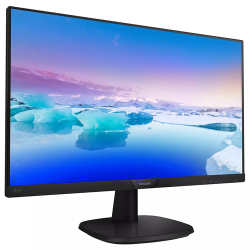 Philips V Line, (243V7QDSB/00), (23.8"), 1920 x 1080 pixels, Full HD LCD Monitor