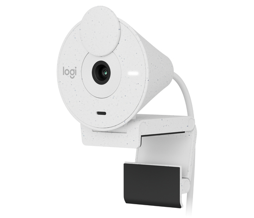 Logitech Brio 300 1080p Full HD Webcam, 2MP, 30fps, 720p/1080p, Crisp Video