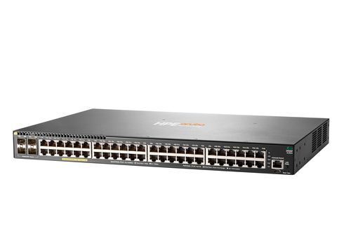HPE Aruba Networking 2930F, 48G PoE+ 4SFP+, L3, Managed Switch