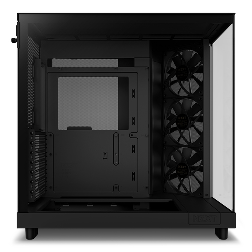 NZXT H6 Flow, ATX, micro ATX, Mini-ITX, Steel, Tempered glass Midi Tower Case