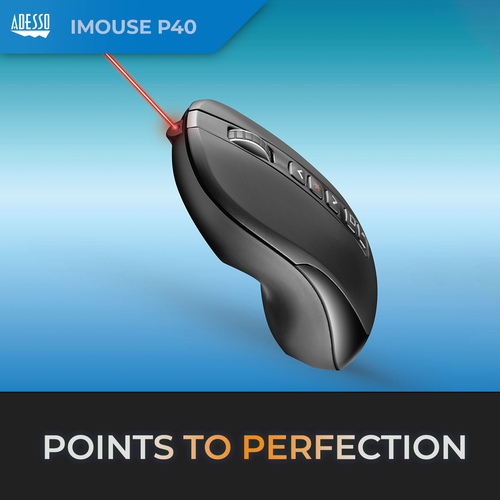 Adesso iMouse P40, RF, USB Mouse