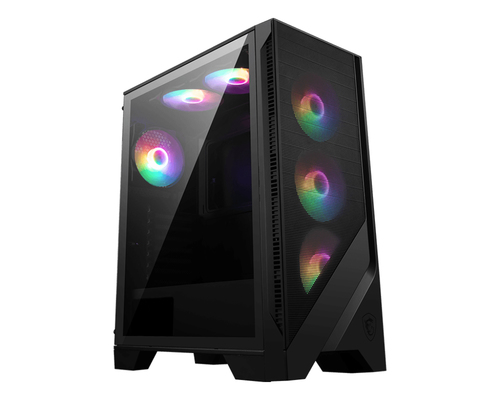 MSI MAG Forge 120A AIRFLOW, Transparent, Mesh, Plaster, Gaming, Midi Tower Case