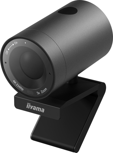 iiyama UC-CAM10PRO-1 webcam with built-in dual microphones capturing up to 4 meters